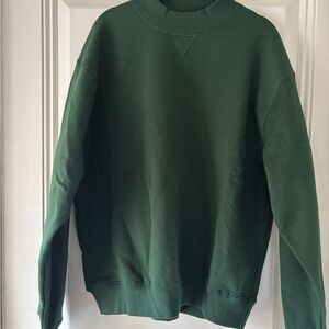 Daily Drills Forest Green Crewneck Sweater